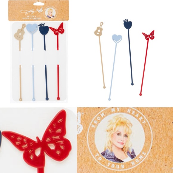 Dolly Parton Other - Dolly 🦋Limited Edition Drink Stirrers